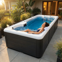 AquaLuxe Horizon Elite 19 Swim Spa — Lifestyle