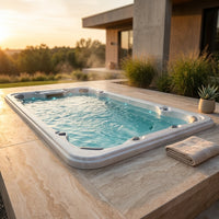AquaLuxe Vista Pro 18 Swim Spa — Studio Shot