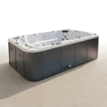 18 Foot Swim Spa Built for Athletic Training, Powerful Current System, Ergonomic Recovery Seating, Contemporary Design