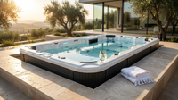 AquaLuxe Vista Pro 18 Swim Spa — Lifestyle