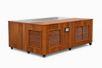Cedar Cold Plunge Built for Recovery, 304 Stainless Steel Basin, Furniture-Grade Cabinet, Multi-Stage Filtration